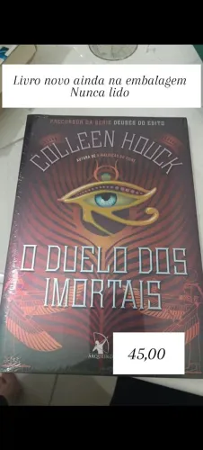 Livro novo o duelo do imortais