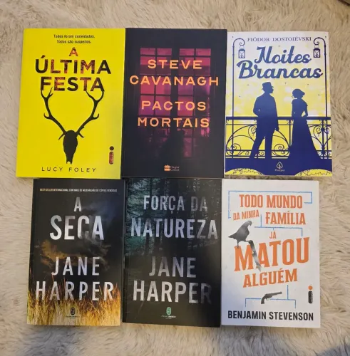 Lote livros