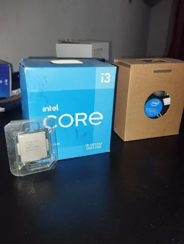 Fonte de 600w + Intel core i3 de 10° geração + cooler novo