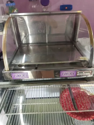 Estufa quente para salgados