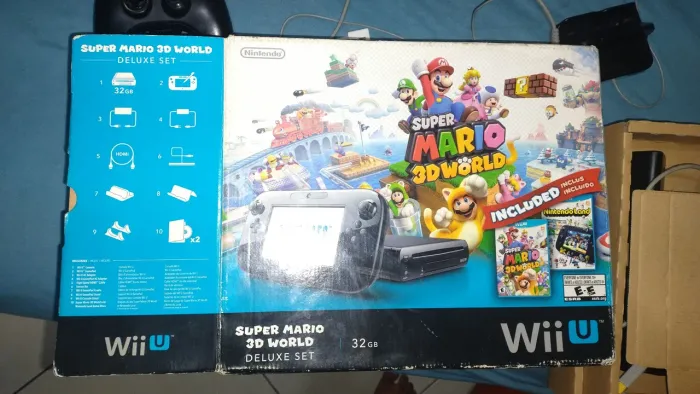 Nintendo Wii U completo na Caixa 