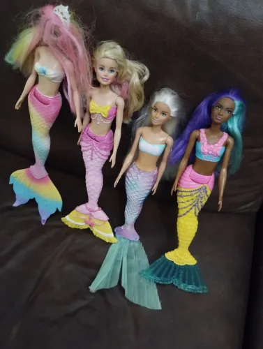 Barbies Sereias da Mattel.