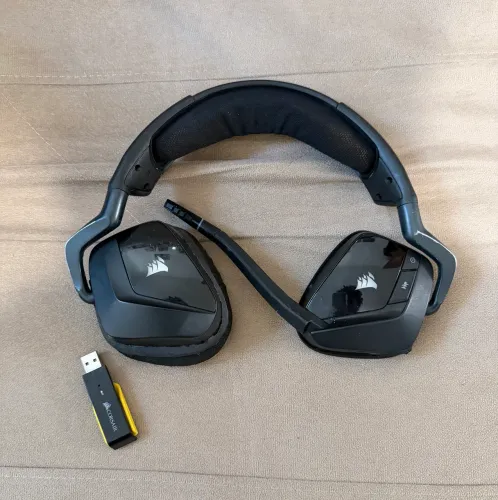 Headset Gamer Void Pro Wireless Rgb 7.1 Dolby Preto