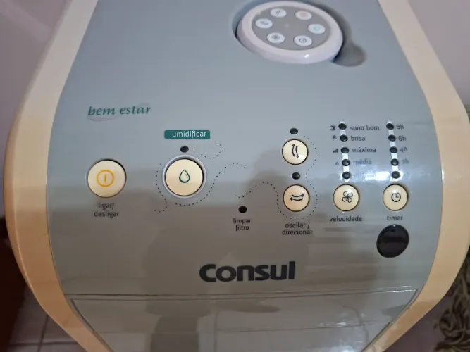 Climatizador Consul, controle remoto,  127v