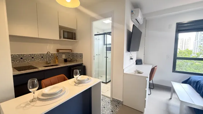 Flat para locação em Perdizes com 1 quarto, 25m²