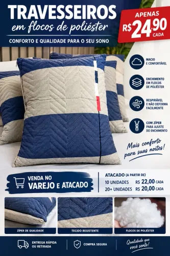 Travesseiro varejo/atacado