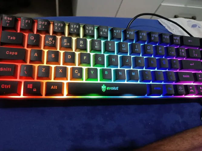Teclado mecânico, game, 60%