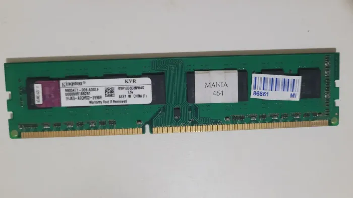 Memória RAM Kingston 4GB DDR3 1333MHz
