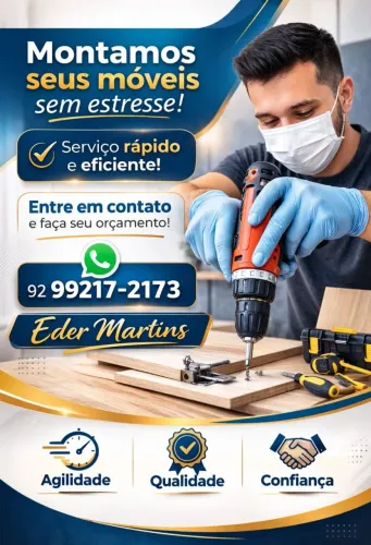 Montador profissional / Montagem e Desmontagem