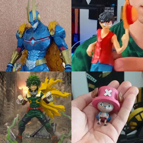 Action figures e bonecos personalizados impressos 3D
