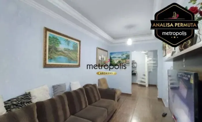 Sobrado com 3 dormitórios à venda, 242 m² por R$ 620.000,00 - Parque Selecta(Montanhão) -