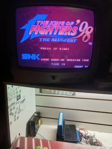 Cartucho Mvs The King Of Fighter 98 ,original Testado