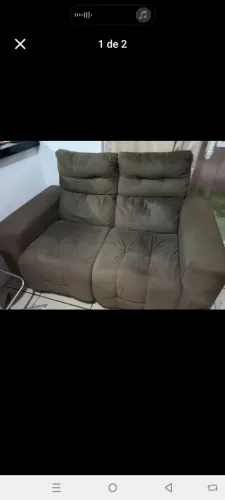 Sofá de dois e três lugares 