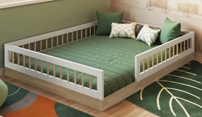 Cama montessori tamanho casal