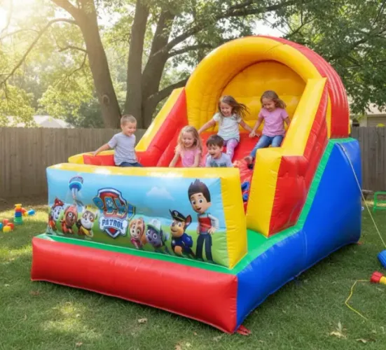 Tobogã Kids patrulha canina com motor