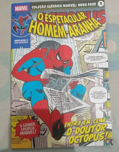 Homem aranha coleção clássica Marvel (nova fase)