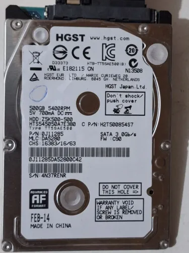 Hd mecânico 500gb
