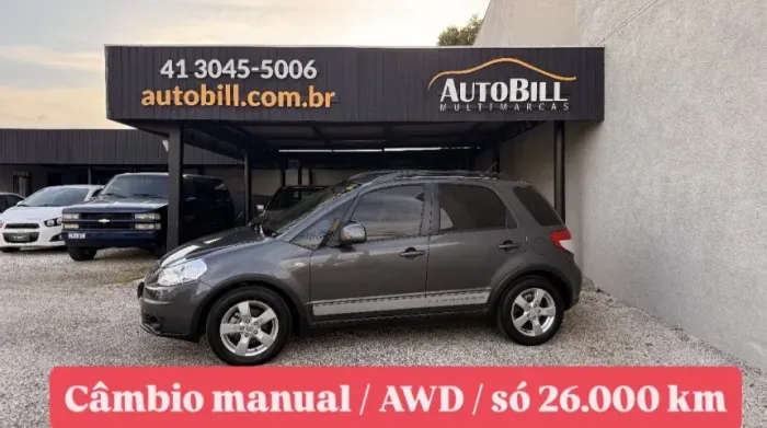 Suzuki SX4 2.0 16V 145cv 4WD 5P Mec. 2012