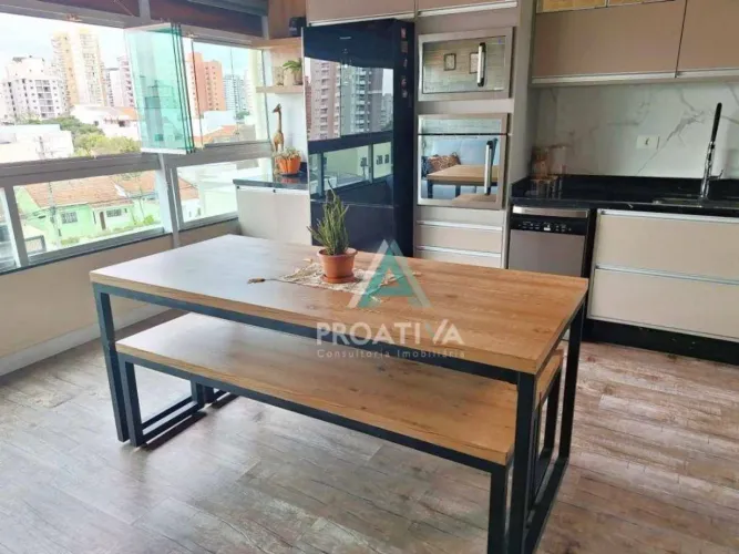 Cobertura com 2 dormitórios à venda, 80 m² - Jardim Bela Vista - Santo André/SP