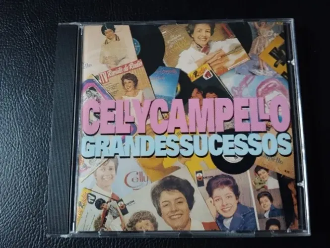 CD Celly Campello: Grandes sucessos - 25 big hits - Jovem Guarda - novo!!!