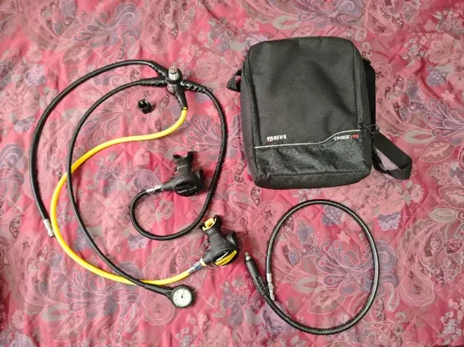 Kit Mergulho Completo Mares Regulador + Colete Revisados