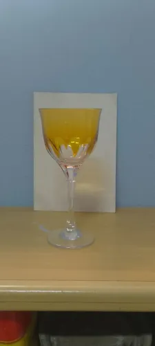 Taças de cristal lapidado Mozart
