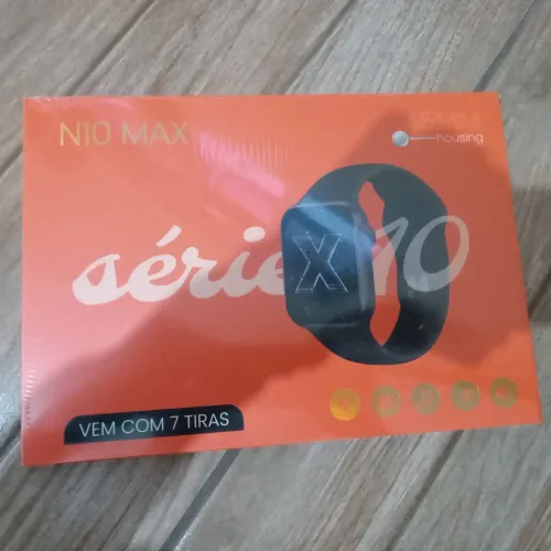 Smartwatch n10 Max novinho na caixa com 7 pulseiras