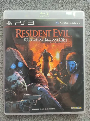 Resident Evil Operation Raccoon City PS3 - Raro! - Com a Versão Biohazard na Contracapa!