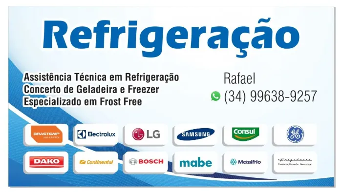 ? Conserto de geladeiras, freezers