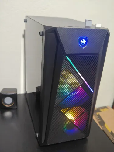 Gabinete Gamer TGT Erion RGB | 2 Fans RGB | Lateral Transparente | Excelente Estado