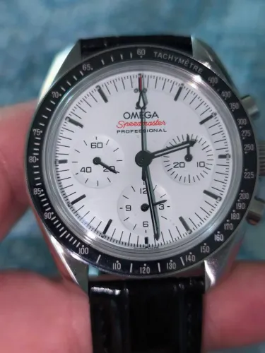 Omega Speedmaster Branco SUPER CLONE