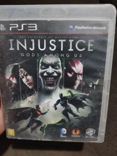 Jogo Original PS3 - INJUSTICE GODS AMONG US