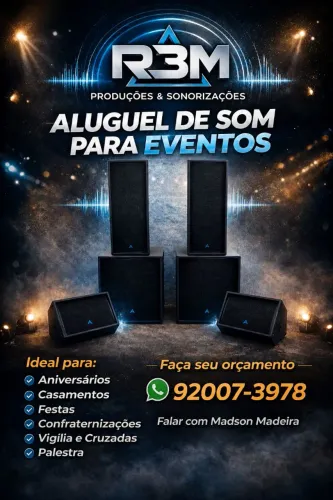 Aluguel de Som Profissional para Eventos