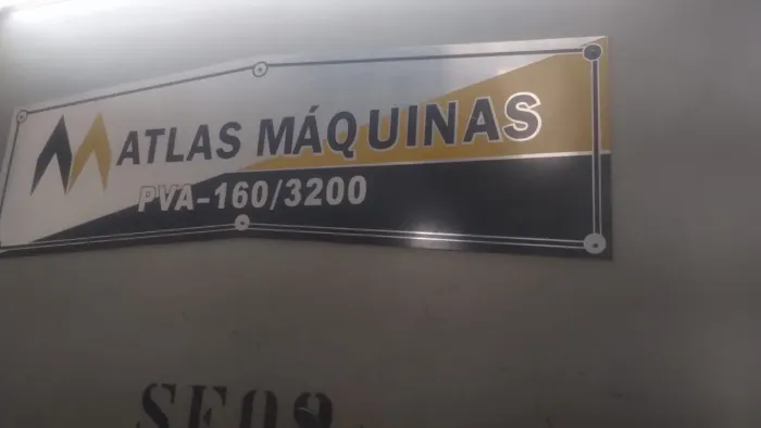 Prensa Viradeira CN + Guilhotina Hidráulica Atlasmaq