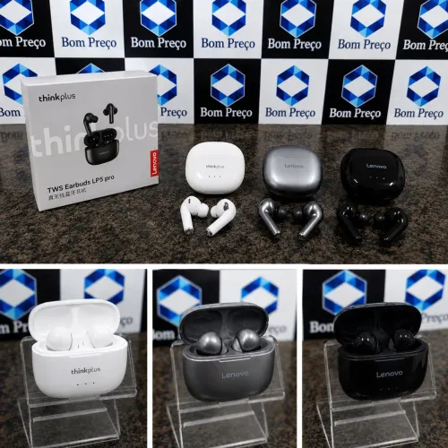 Fone Bluetooth Lenovo Thinkplus LP5 Pro Bluetooth 5.4 TWS