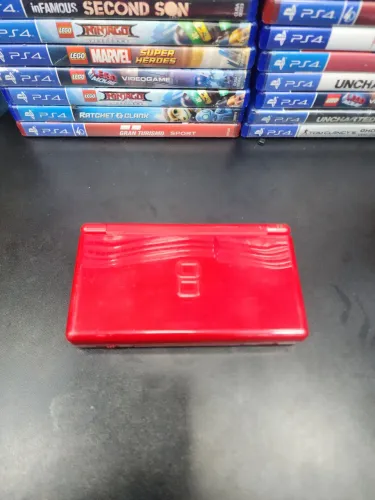 Leia o anúncio por gentileza Console Nintendo Ds Lite Vermelho Usado com marcas de uso