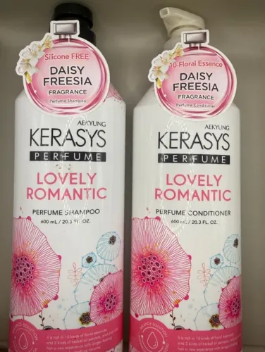 ? Kerasys Lovely Romantic Shampoo + Condicionador 600 ml