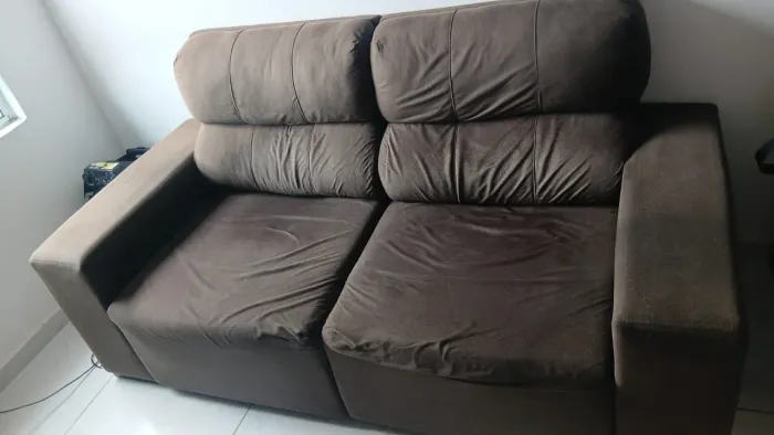 Vende-se sofá 2 lugares retrátil