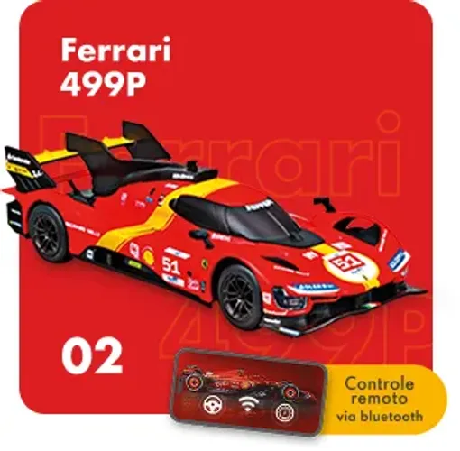 Miniatura Shell Burago Escala 1/41 Ferrari 499P - LACRADA