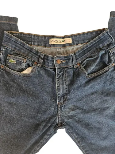 Calça jeans Lacoste feminina original tam.40 corte reto vintage ck diesel armani levis gap