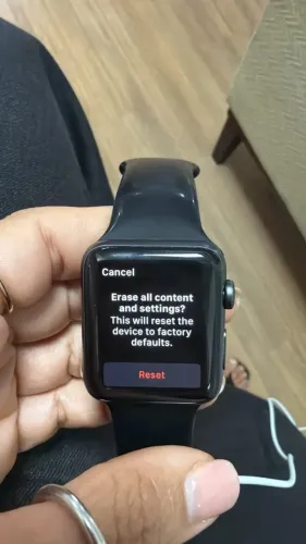 Apple Watch Series 3-42mm -Sucata/Bateria Estufada - Tela Perfeita