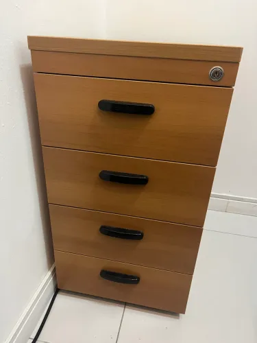 Mesa em L - mesa diretor/com gota para reunião