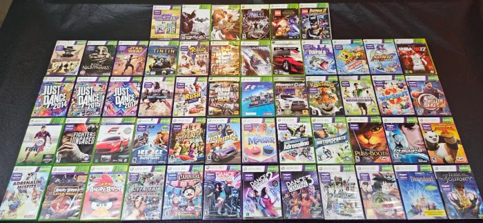 Coleção de jogos Xbox 360 (veja)