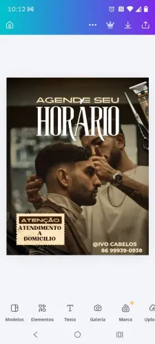 Corte de cabelo a domicílio 