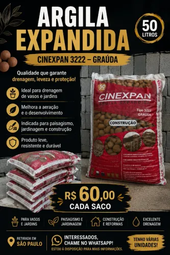 Argila expandida