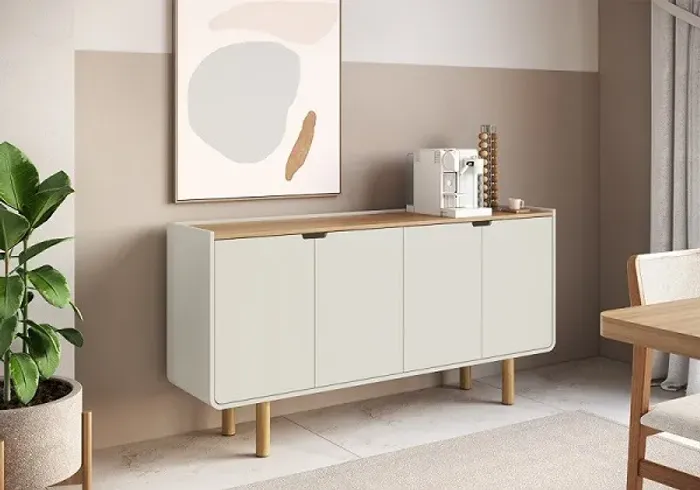 Balcão Buffet/4 Portas/160LX80AX37,5P, R$1.681,02!