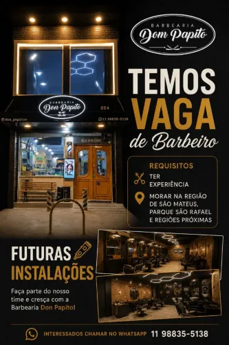 Vaga barbeiro zona leste São Paulo