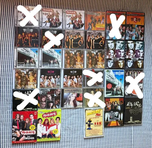 Coleção RBD - Rebelde (CDs e DVDs)