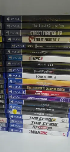 Jogos ps4 novos e seminovos a partir de 100 reais