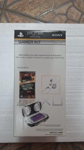 PSP Gamer Kit 100% NOVO E LACRADO DE FÁBRICA!